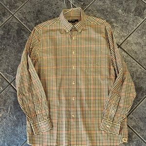 Men’s Daniel Cremieux  long sleeve plaid shirt. Size large
